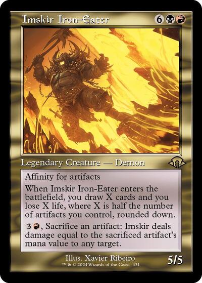 Imskir Iron-Eater (Retro Frame) (Modern Horizons 3) Near Mint