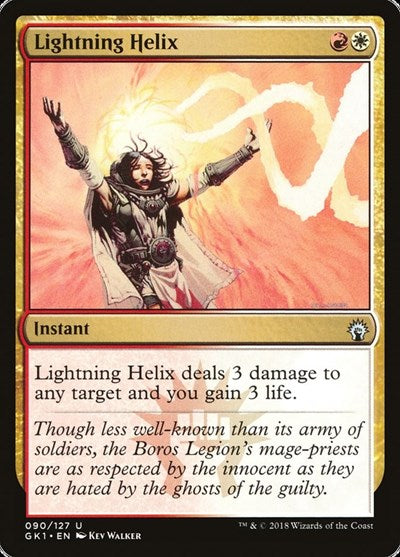Lightning Helix (Guilds of Ravnica: Guild Kits) Near Mint