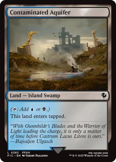 Contaminated Aquifer (Commander: FINAL FANTASY) Near Mint