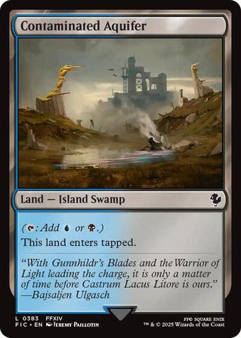 Contaminated Aquifer (Commander: FINAL FANTASY) Near Mint
