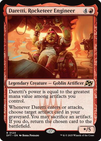 Daretti, Rocketeer Engineer (Aetherdrift) Near Mint