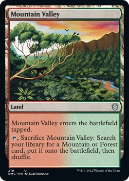 Mountain Valley (Commander: Dominaria United) Near Mint