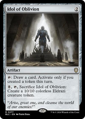Idol of Oblivion (Commander: Bloomburrow) Near Mint