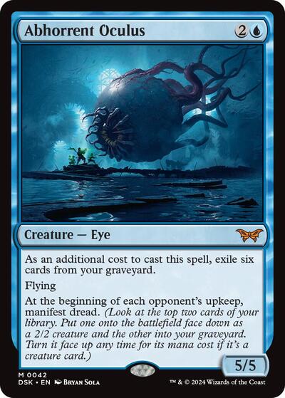 Abhorrent Oculus (Duskmourn: House of Horror) Near Mint Foil