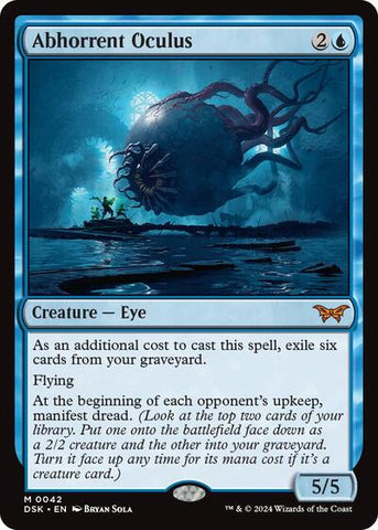 Abhorrent Oculus (Duskmourn: House of Horror) Near Mint