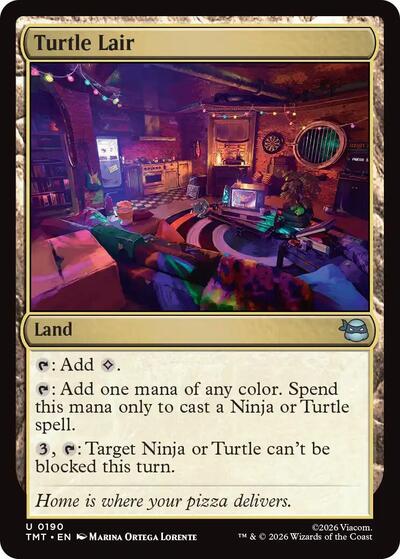 Turtle Lair (Teenage Mutant Ninja Turtles) Near Mint