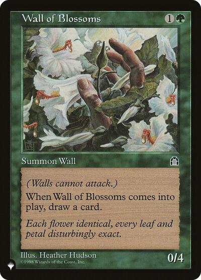 Wall of Blossoms (The List) Near Mint
