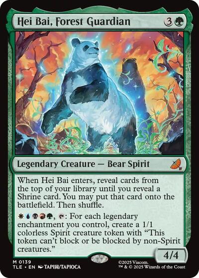 Hei Bai, Forest Guardian (Avatar: The Last Airbender: Eternal-Legal) Near Mint Foil