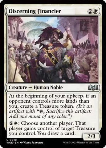 Discerning Financier (Wilds of Eldraine) Near Mint