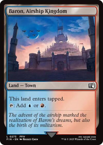 Baron, Airship Kingdom (Universes Beyond: FINAL FANTASY) Near Mint Foil
