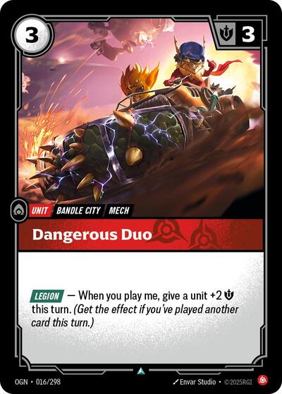 Dangerous Duo (Origins) Near Mint