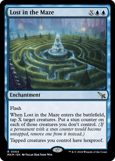 Lost in the Maze (Murders at Karlov Manor) Near Mint Foil