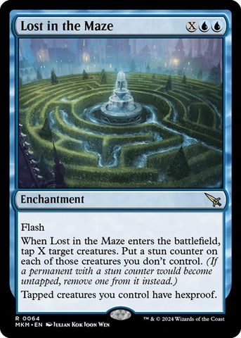 Lost in the Maze (Murders at Karlov Manor) Near Mint Foil
