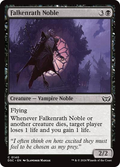 Falkenrath Noble (Commander: Duskmourn: House of Horror) Near Mint