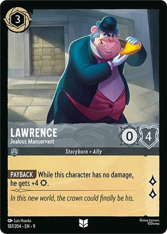 Lawrence - Jealous Manservant (Fabled) Near Mint Cold Foil