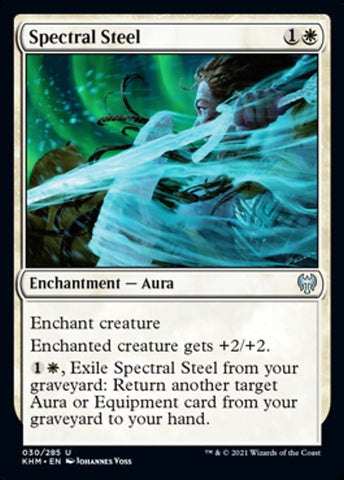 Spectral Steel (Kaldheim) Near Mint Foil
