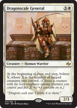 Dragonscale General (Fate Reforged) Light Play