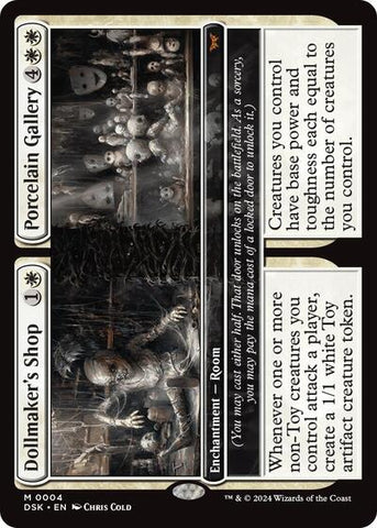 Dollmaker's Shop / Porcelain Gallery (Duskmourn: House of Horror) Near Mint Foil