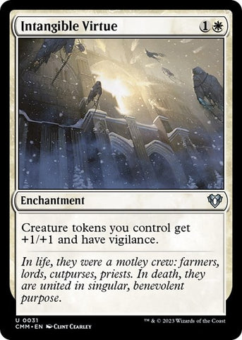 Intangible Virtue (Commander Masters) Near Mint