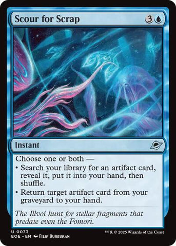 Scour for Scrap (Edge of Eternities) Near Mint Foil