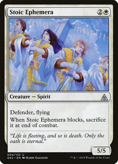 Stoic Ephemera (Ravnica Allegiance: Guild Kits) Near Mint