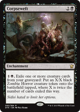 Corpseweft (Dragons of Tarkir) Near Mint