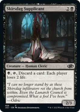 Skirsdag Supplicant (Jumpstart 2022) Near Mint