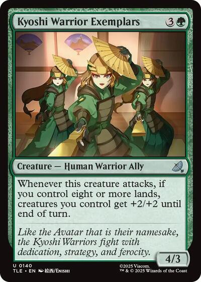 Kyoshi Warrior Exemplars (Avatar: The Last Airbender: Eternal-Legal) Near Mint
