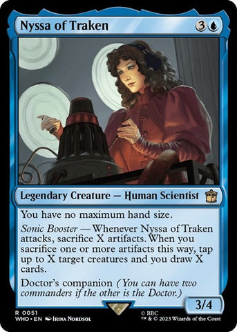 Nyssa of Traken (Universes Beyond: Doctor Who) Near Mint
