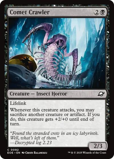 Comet Crawler (Edge of Eternities) Near Mint Foil