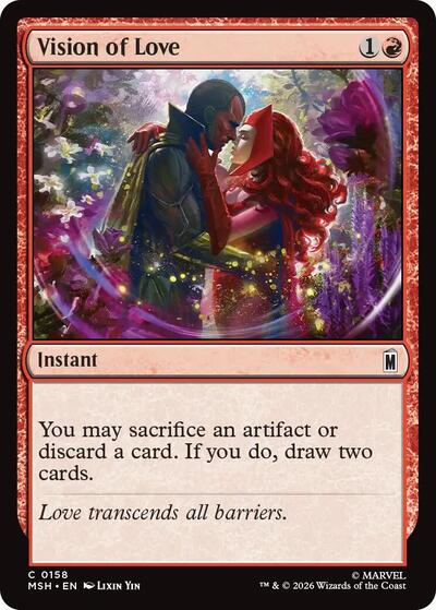 Vision of Love (Marvel Super Heroes) Near Mint Foil