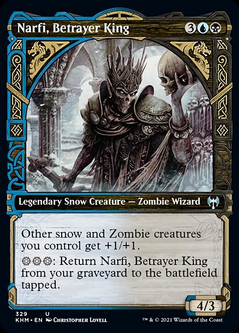 Narfi, Betrayer King (Showcase) (Kaldheim) Near Mint