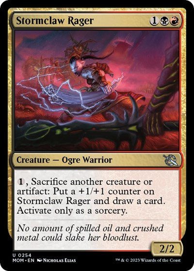 Stormclaw Rager (March of the Machine) Near Mint Foil
