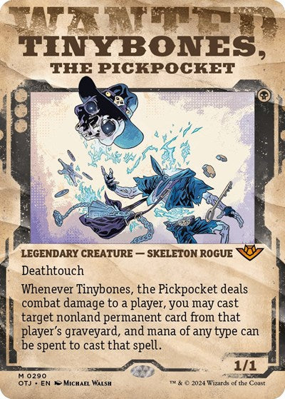 Tinybones, the Pickpocket (Showcase) (Outlaws of Thunder Junction) Near Mint