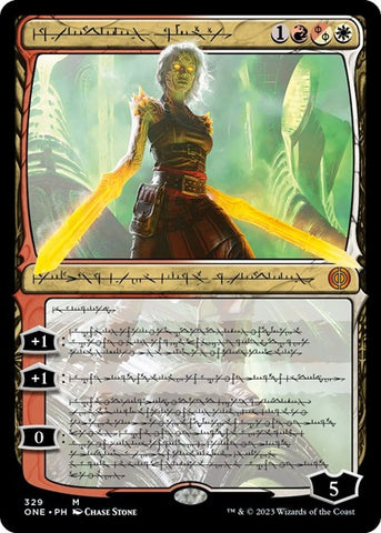 Nahiri, the Unforgiving (Phyrexian) (Phyrexia: All Will Be One) Near Mint Foil