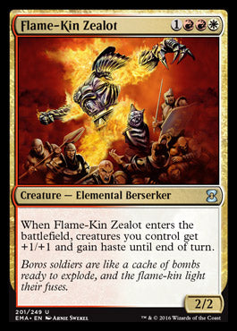 Flame-Kin Zealot (Eternal Masters) Near Mint Foil