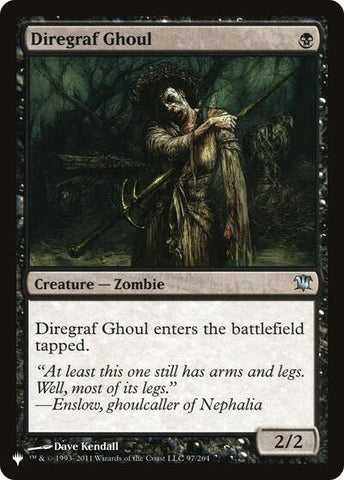 Diregraf Ghoul (The List) Near Mint