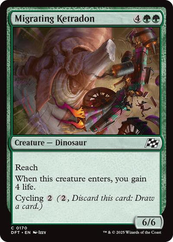 Migrating Ketradon (Aetherdrift) Near Mint Foil