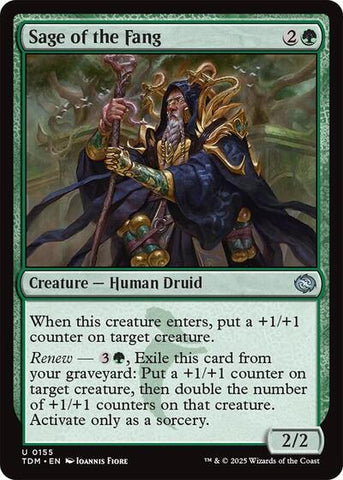 Sage of the Fang (Tarkir: Dragonstorm) Near Mint