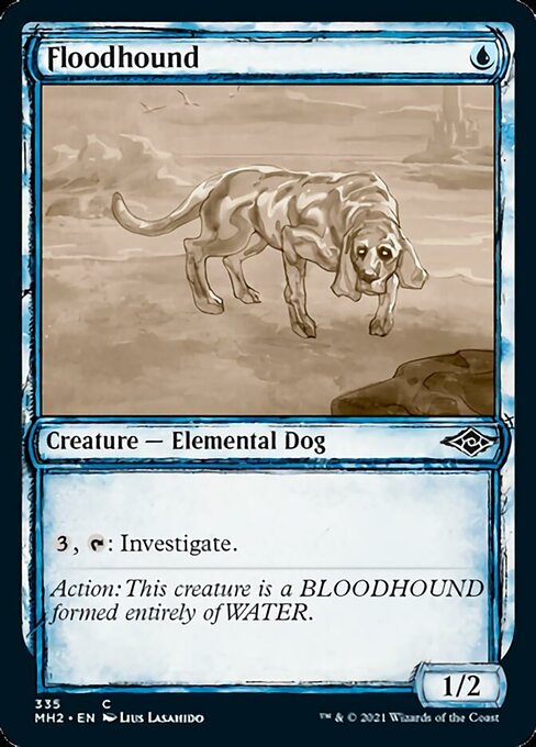 Floodhound (Showcase) (Modern Horizons 2) Near Mint Foil
