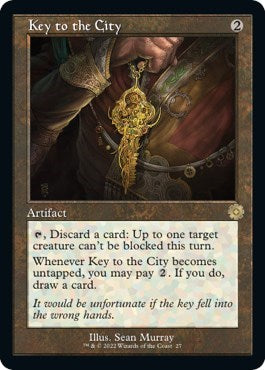 Key to the City (The Brothers' War: Retro Frame Artifacts) Near Mint