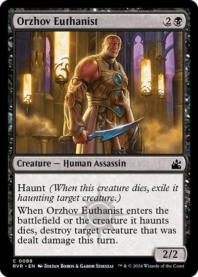 Orzhov Euthanist (Ravnica Remastered) Near Mint Foil
