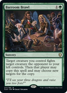Barroom Brawl (Commander Legends: Battle for Baldur's Gate) Near Mint Foil
