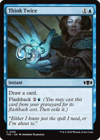 Think Twice (Commander: Tarkir: Dragonstorm) Near Mint