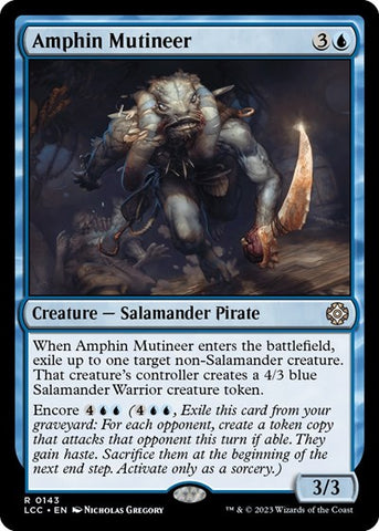Amphin Mutineer (Commander: The Lost Caverns of Ixalan) Near Mint