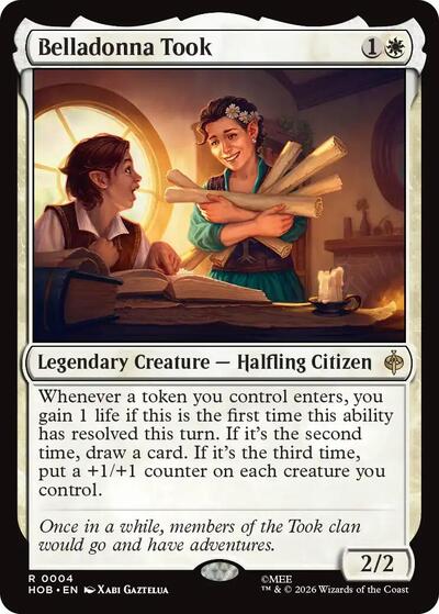 Belladonna Took (The Hobbit) Near Mint