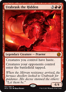 Urabrask the Hidden (Iconic Masters) Medium Play