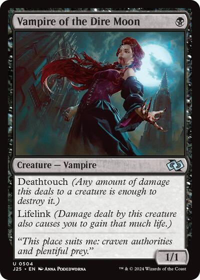 Vampire of the Dire Moon (Foundations Jumpstart) Near Mint