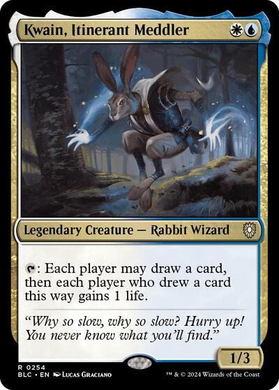 Kwain, Itinerant Meddler (Commander: Bloomburrow) Near Mint