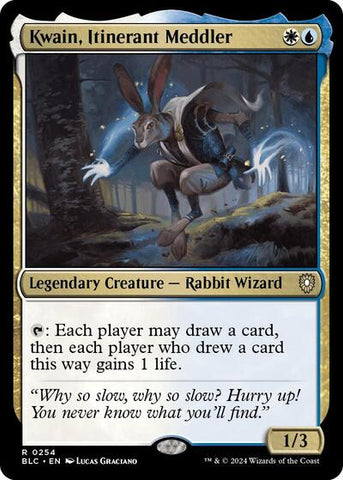 Kwain, Itinerant Meddler (Commander: Bloomburrow) Near Mint